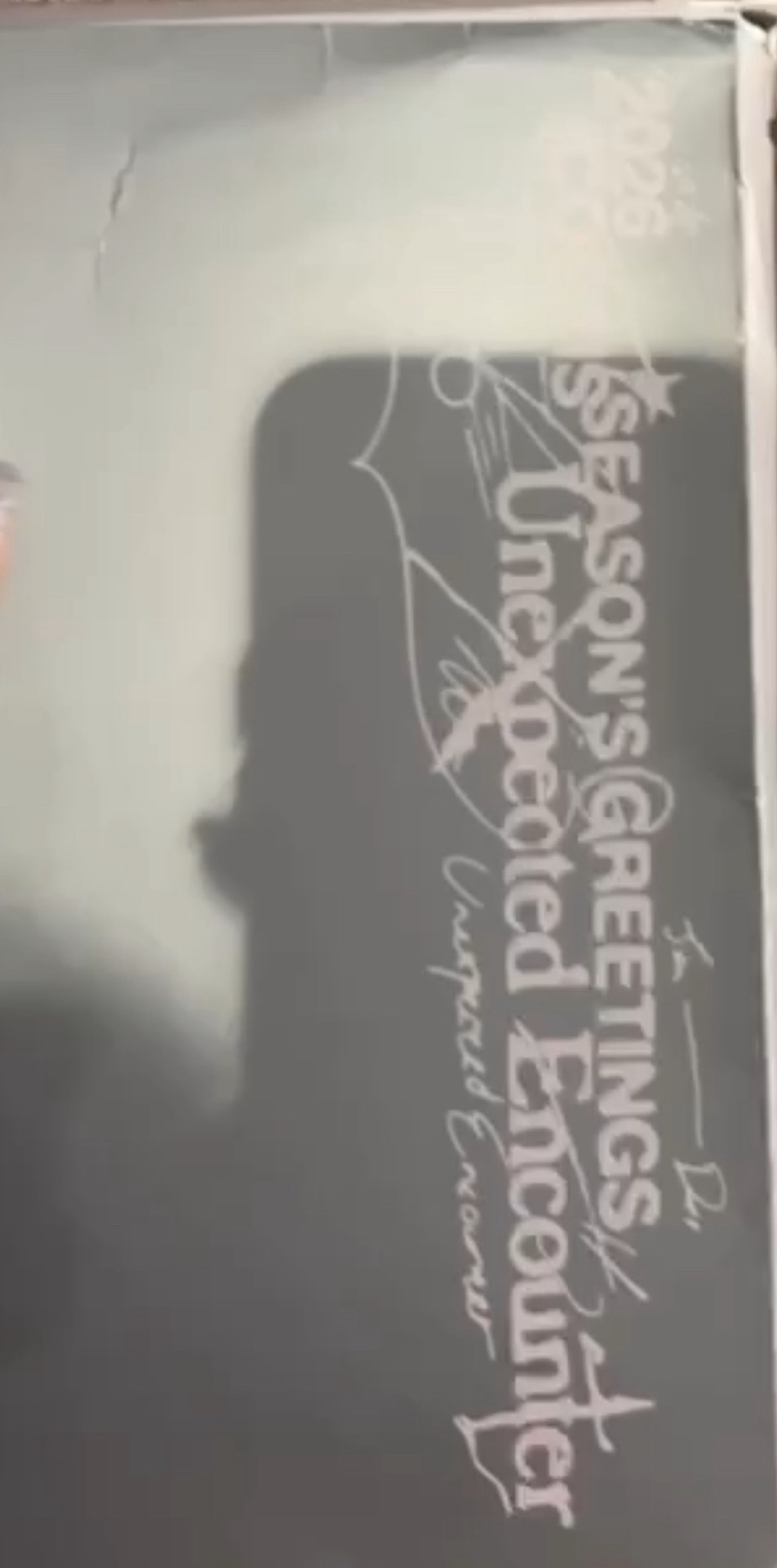 年曆有盒損內容物沒事