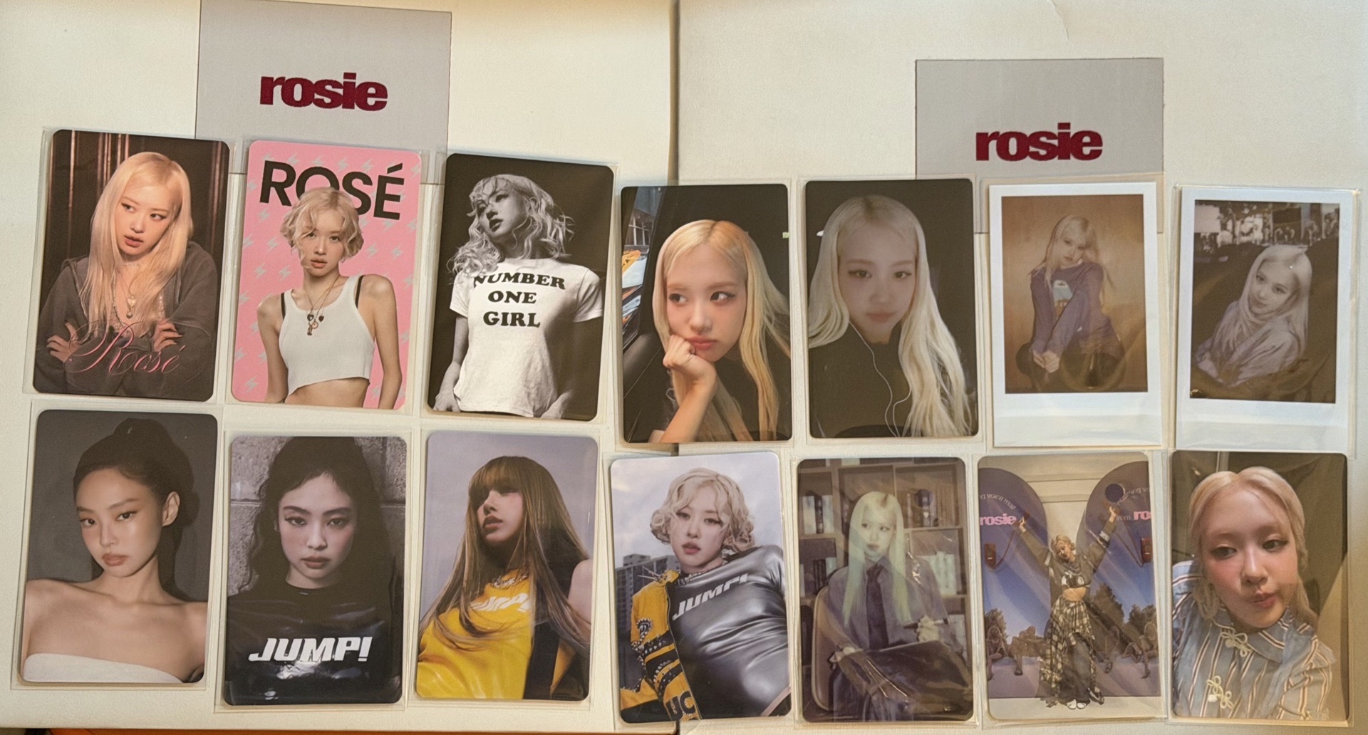 ROSÉ Rosie快閃卡