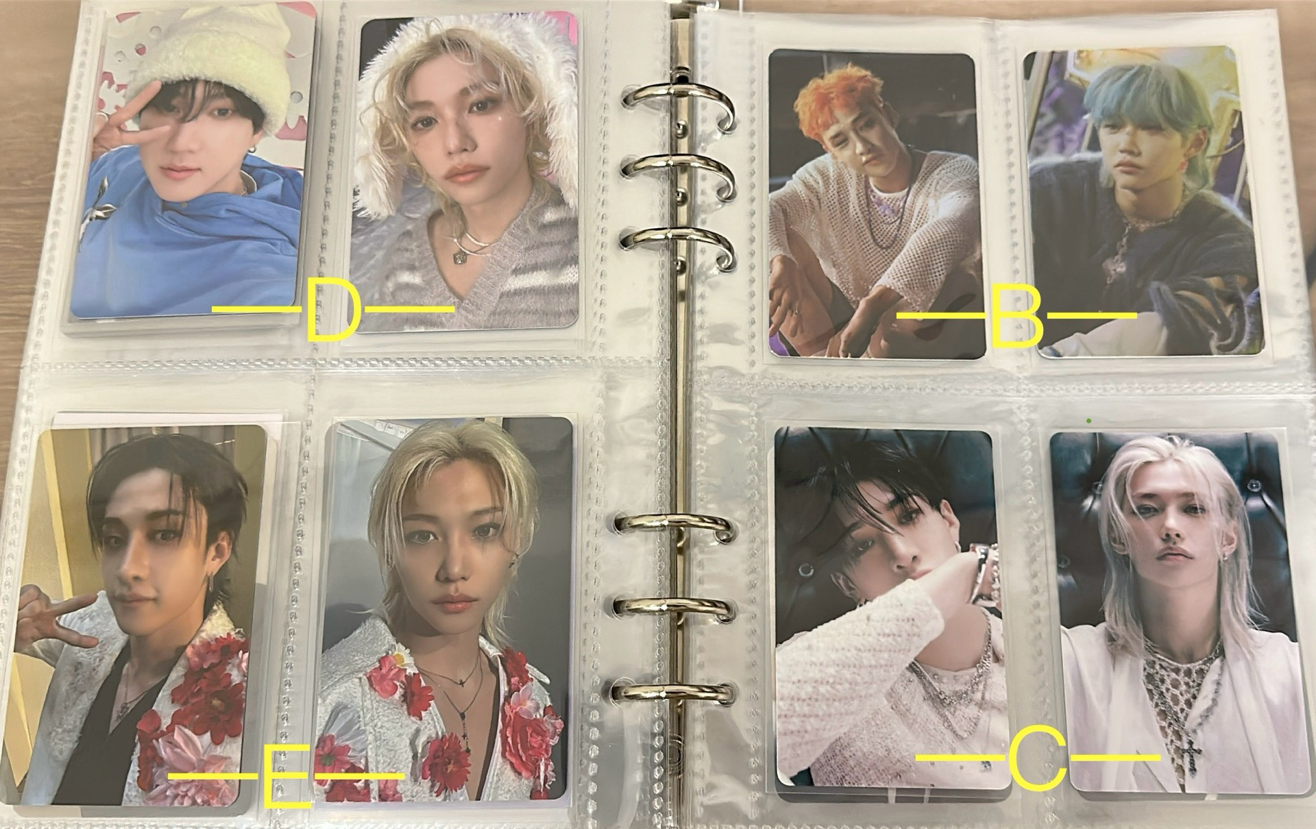 straykids小卡 組合區