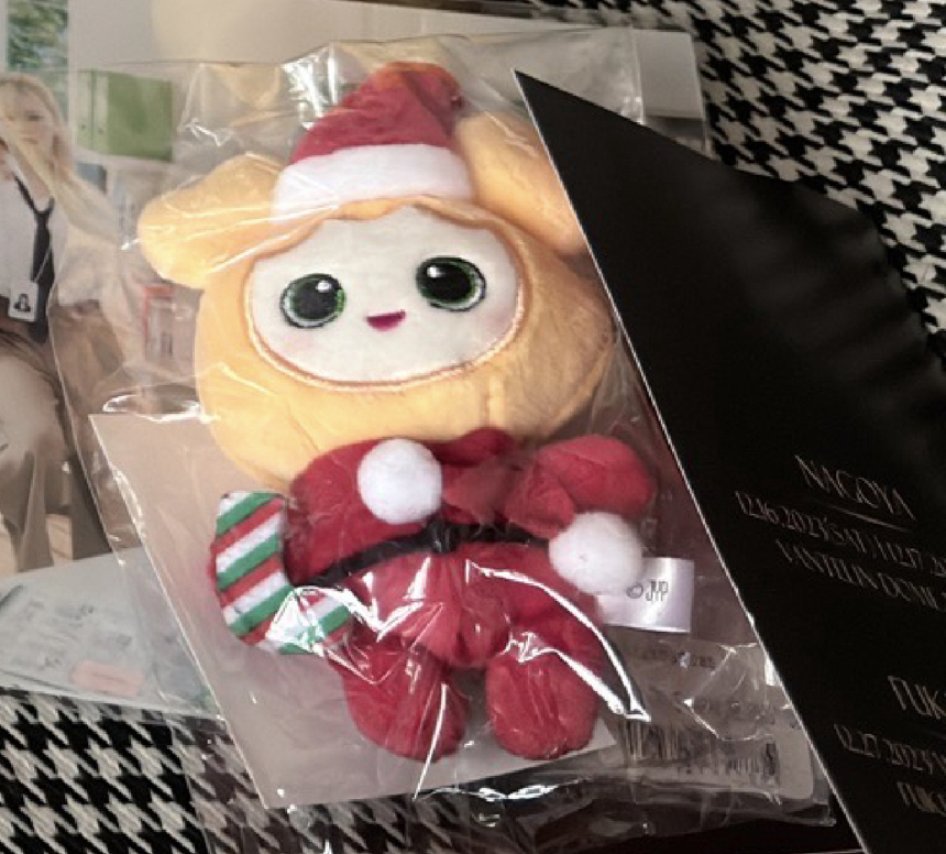 TWICE（整圖出聖誕娃全新未拆有證！加圖三 可當日寄出）志效 聖誕 baby lovelys 大扇 扇子 小卡 戒指