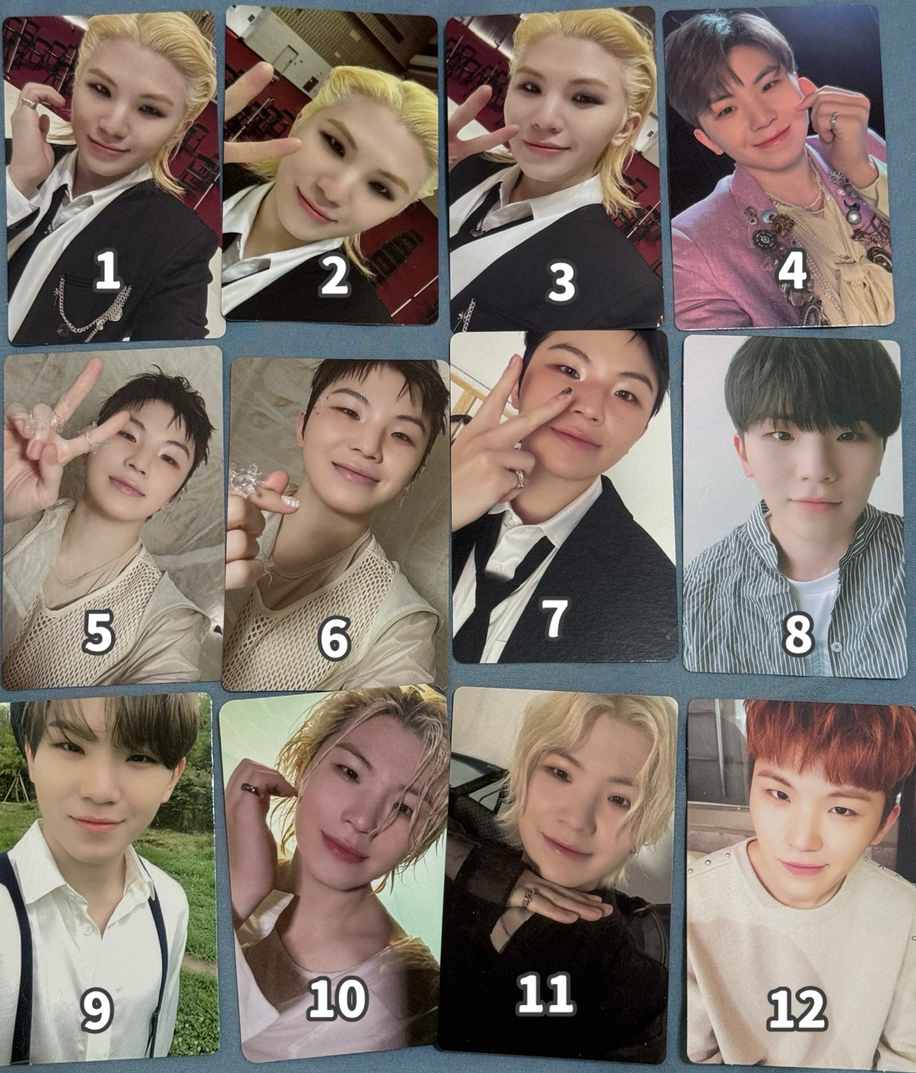 SEVENTEEN WOOZI 李知勳 小卡