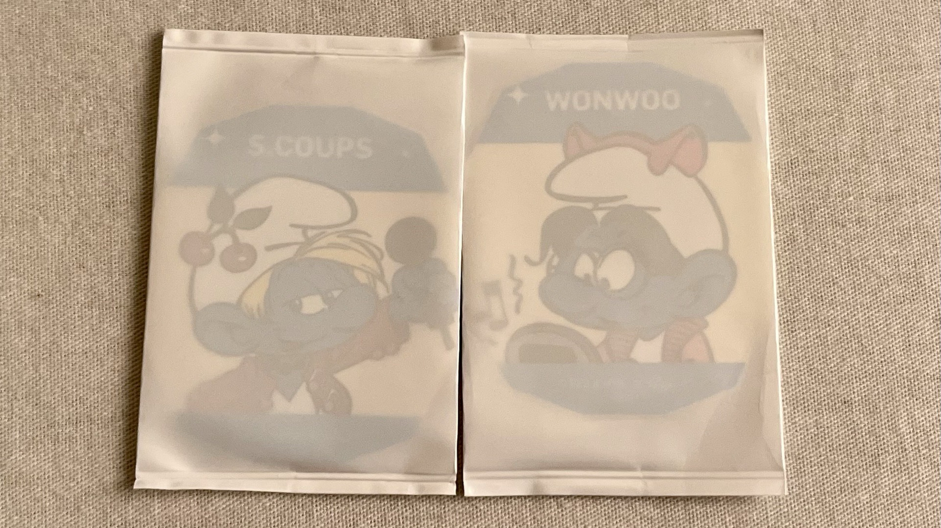 藍色小精靈貼紙