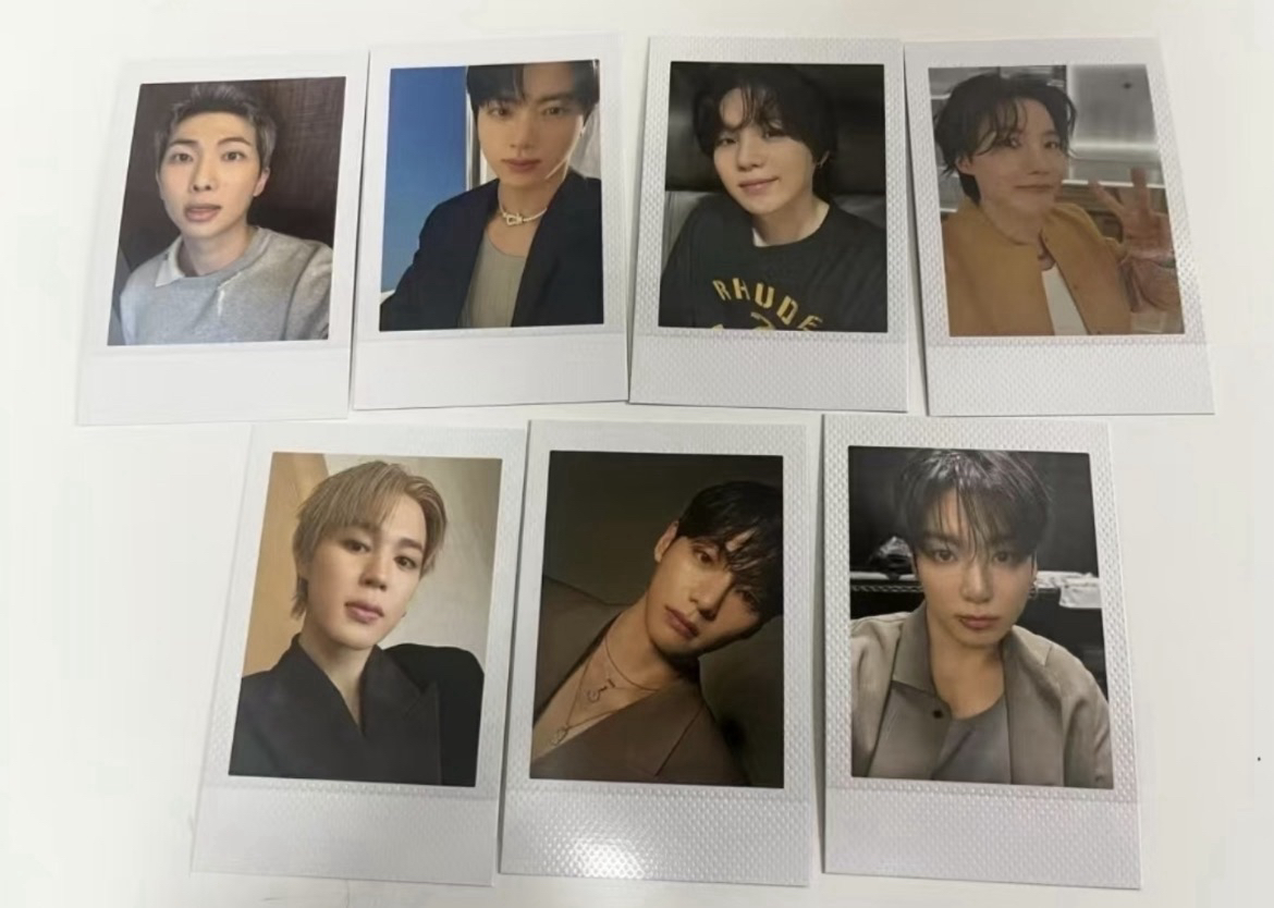 BTS 四代阿米棒小卡 俊珍其錫旻5張不拆