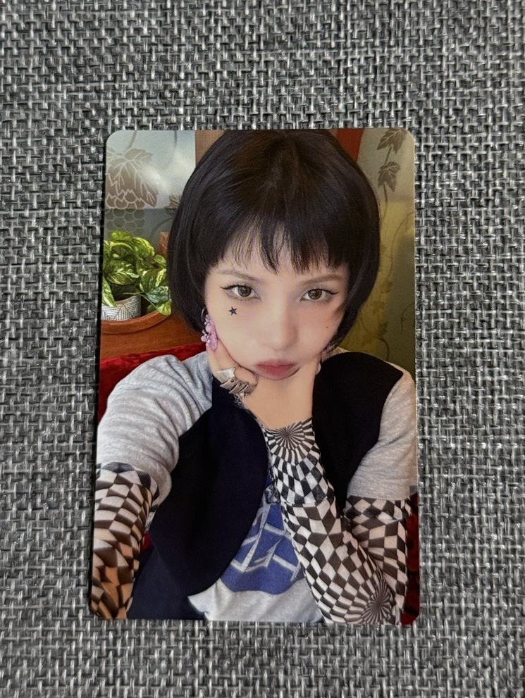 idle 日專特別版 專輯卡 小娟