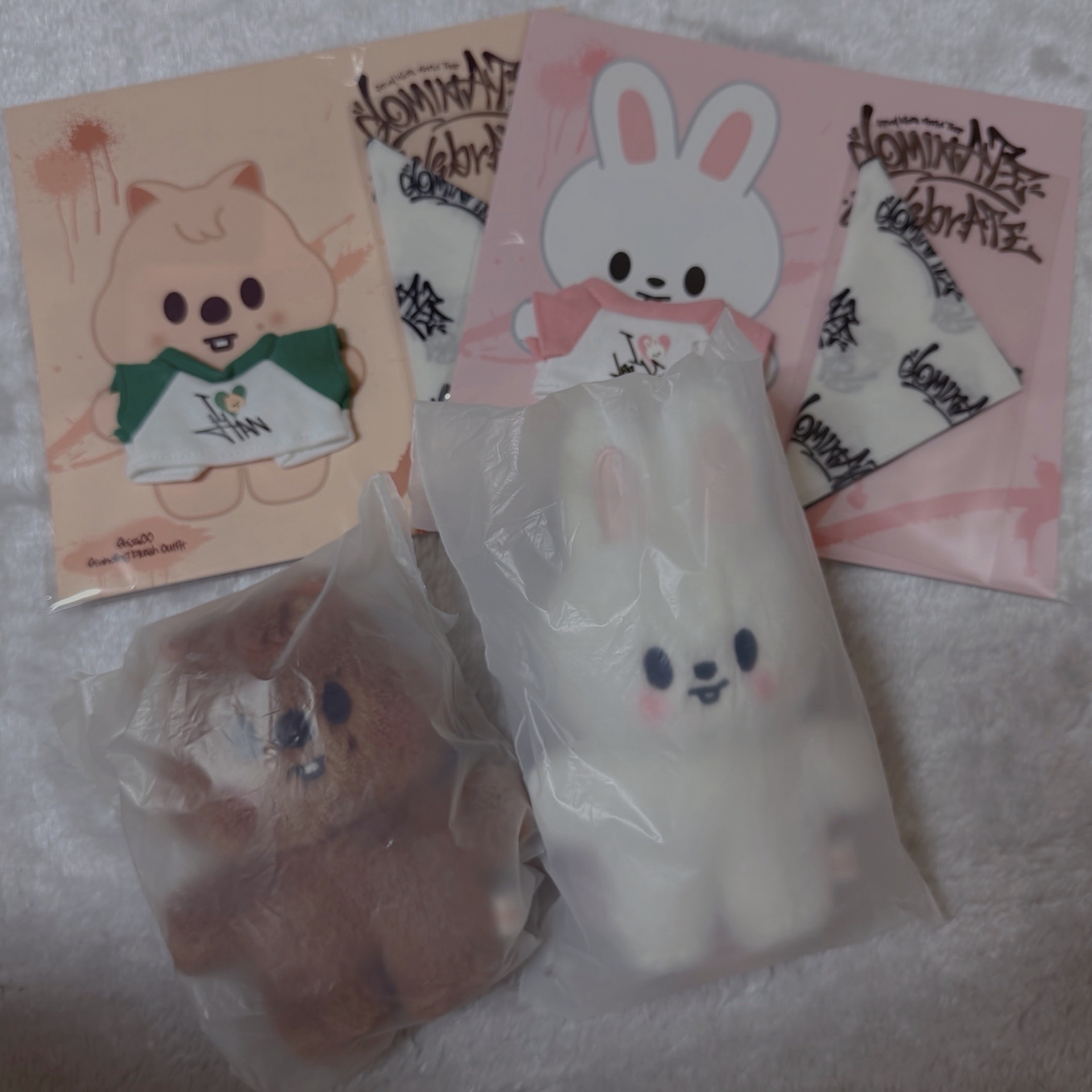 李畢闊卡站娃+衣服set