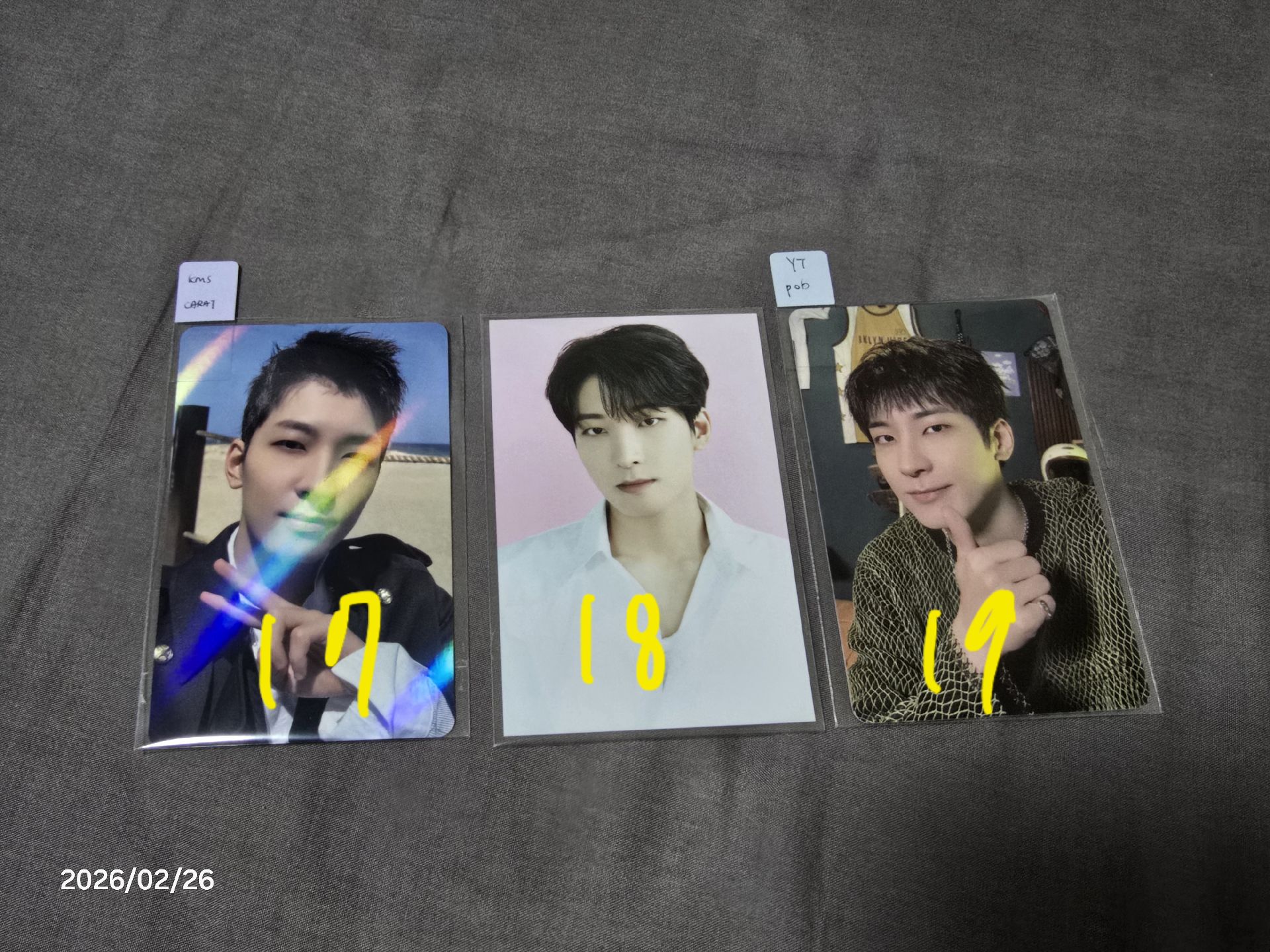 圓佑 小卡 特典