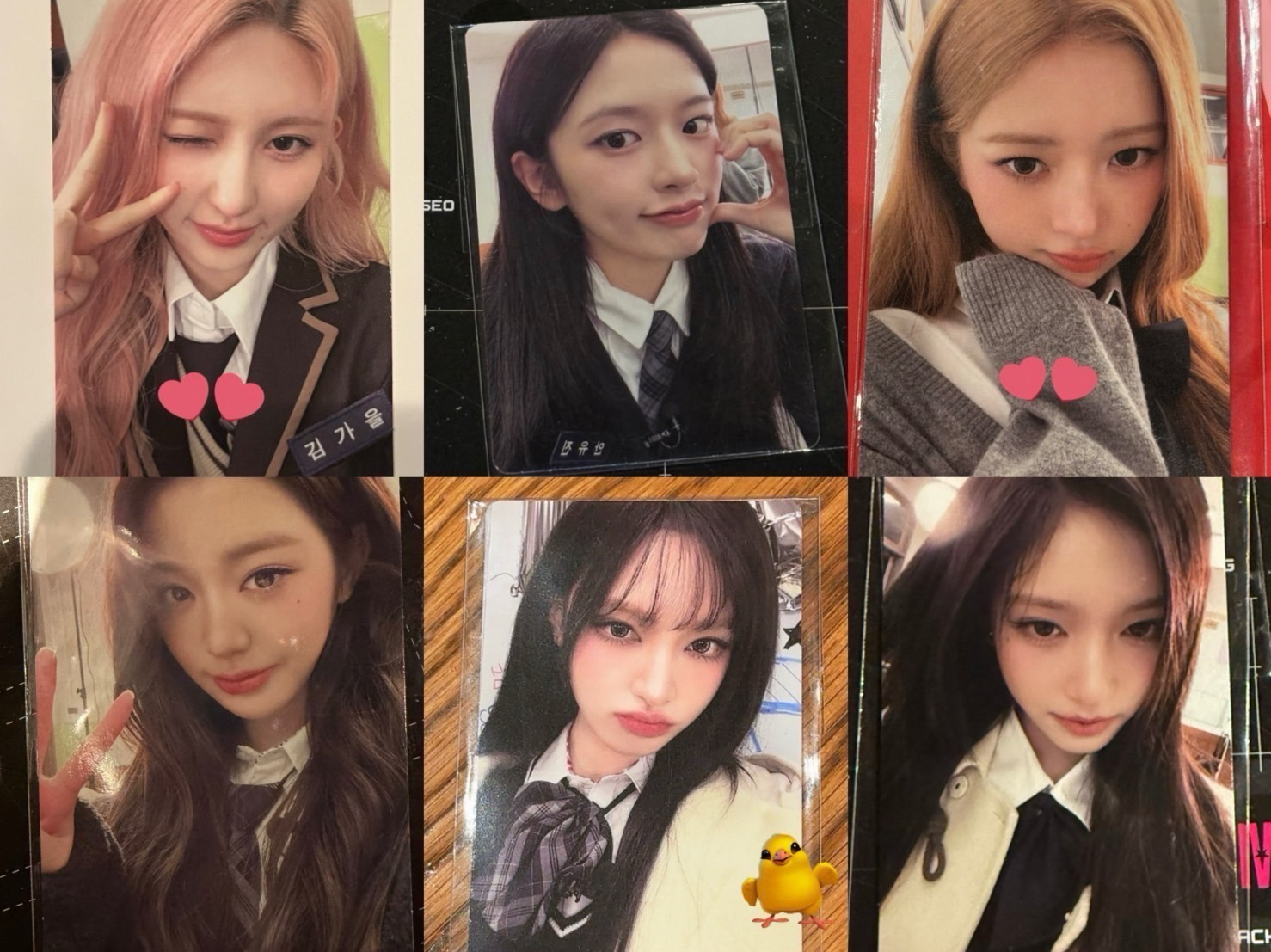 IVE 黑洞 打歌卡