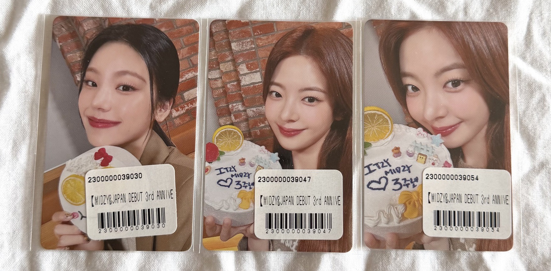 ITZY 日本一番賞小卡