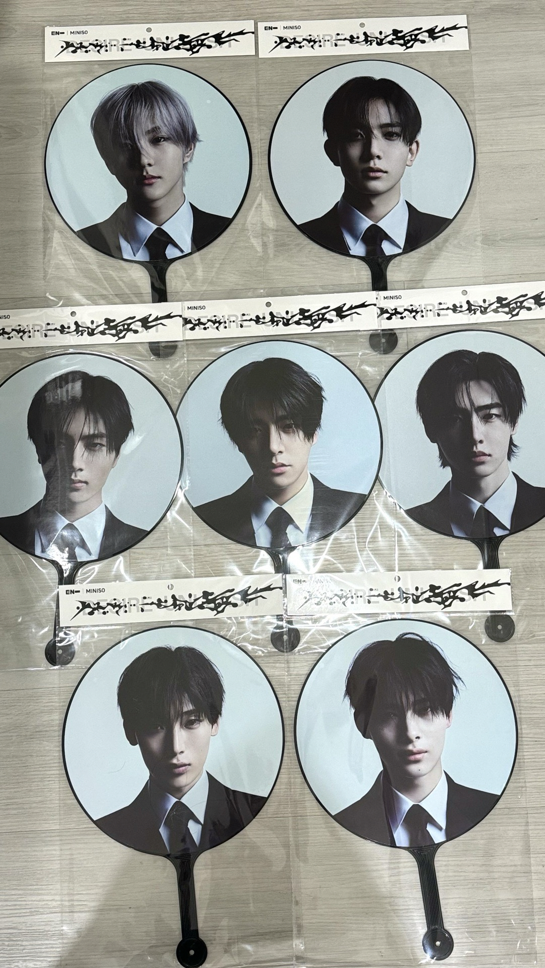 ENHYPEN Miniso 大王扇 (預購）