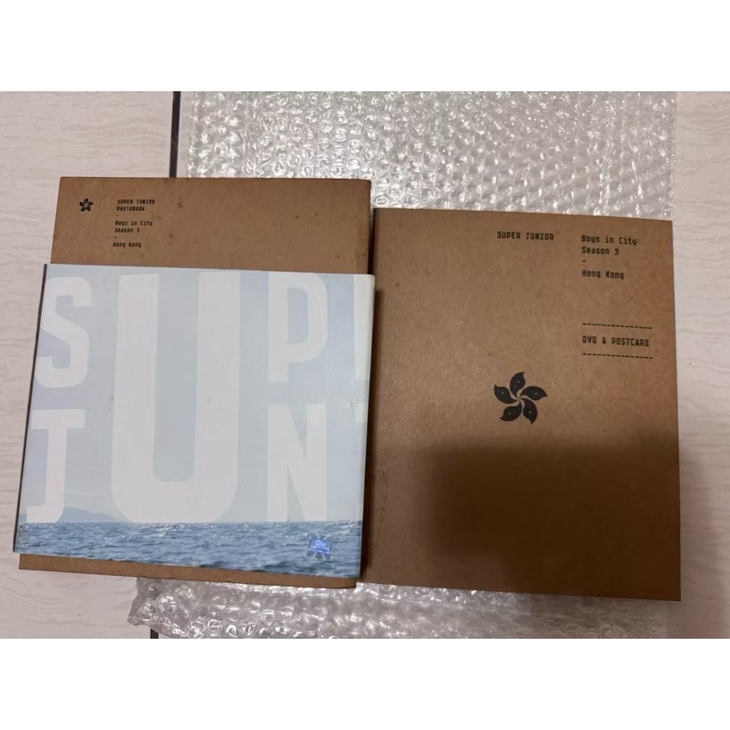 Super Junior SJ Boys in city 1 2 3 4 馬來西亞 香港 東京 巴黎 寫真書 