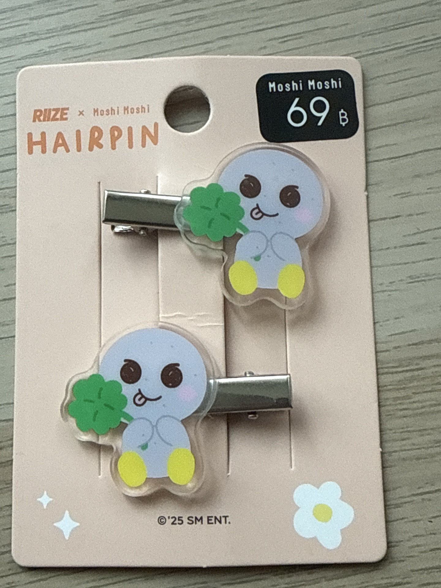 moshi moshi龍石髮夾