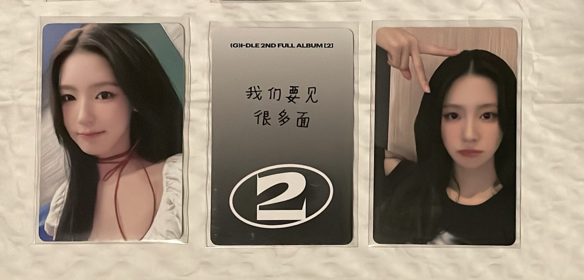 i-dle 薇娟 麵中背告白+ 電影限定特典小卡