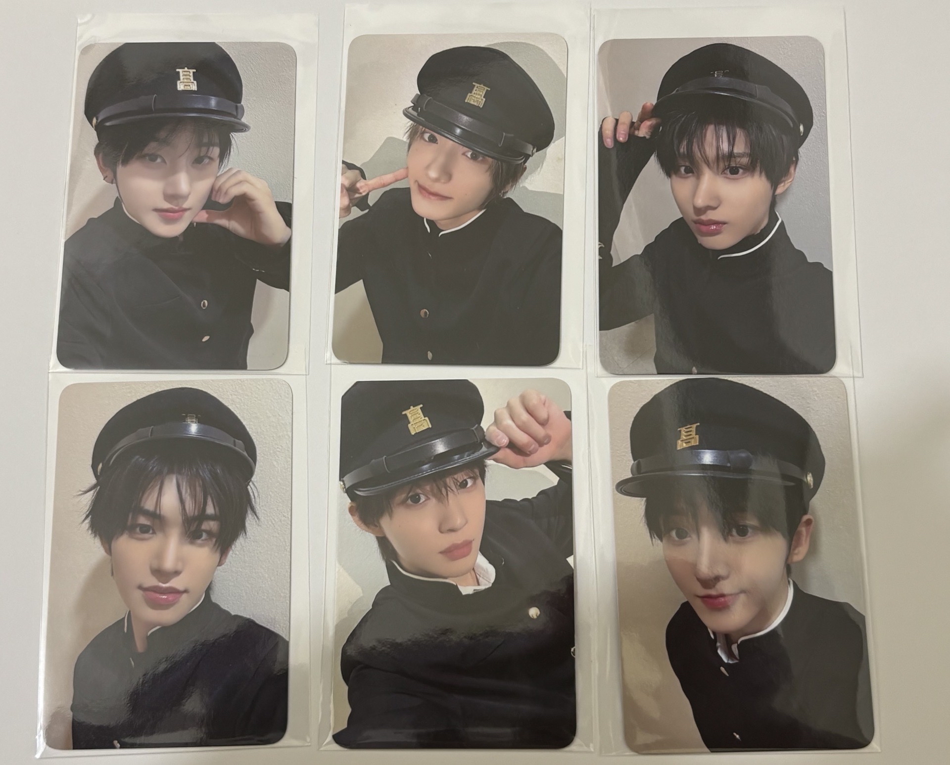 簽售特典卡 復古校服