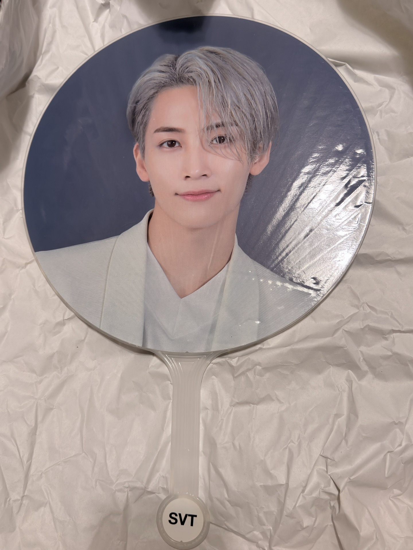 (現貨 可當日寄出）seventeen 尹淨漢 扇子