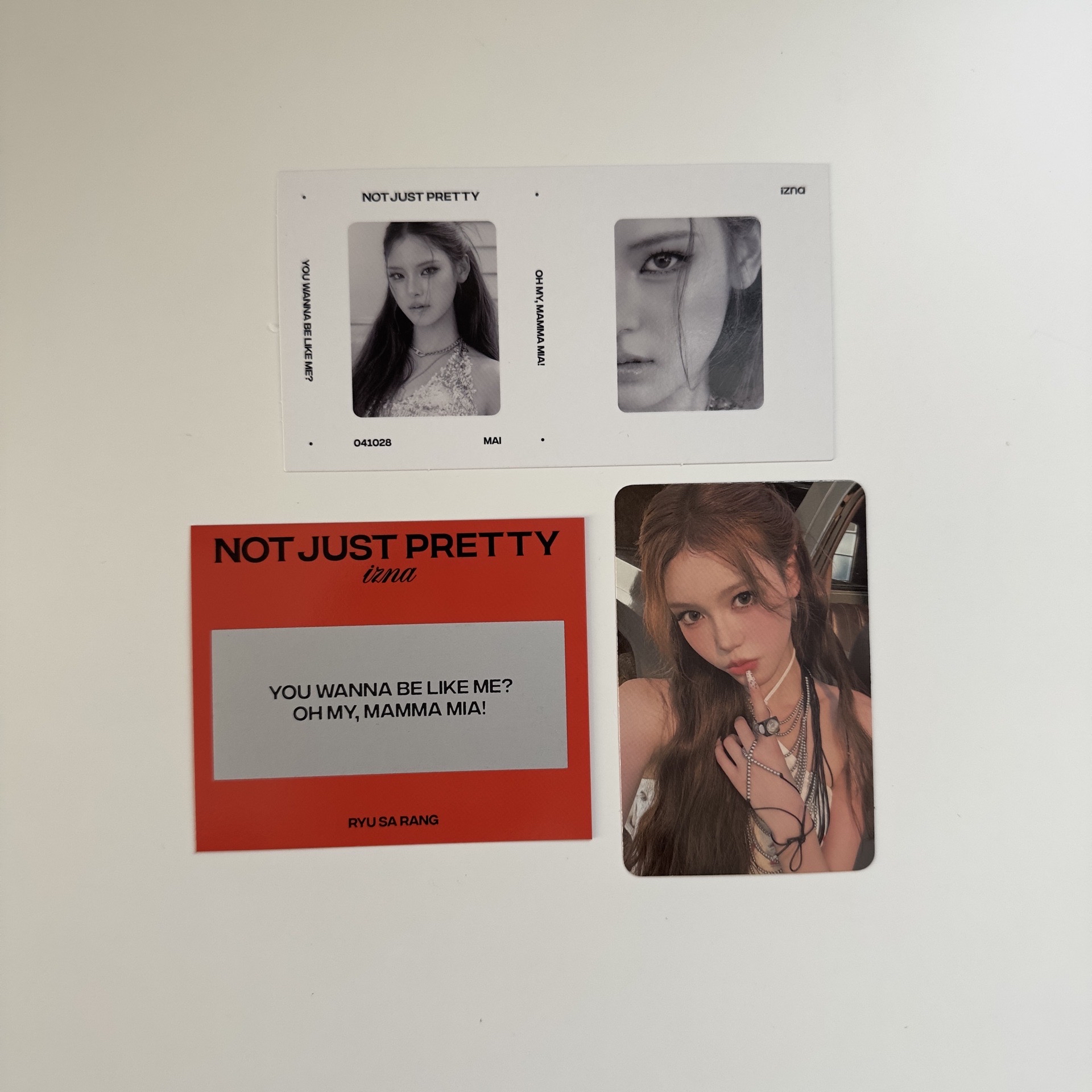 izna 世菲 迷二 專輯卡  整圖賣