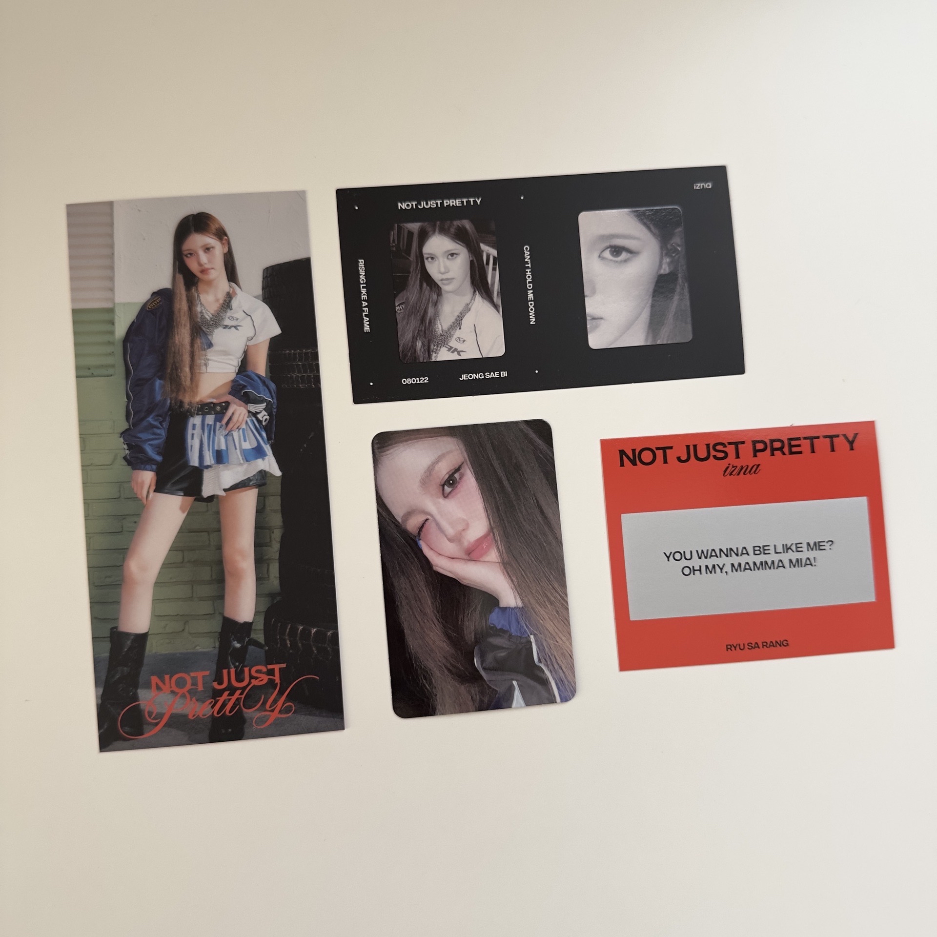 izna 世菲 迷二 專輯卡  整圖賣