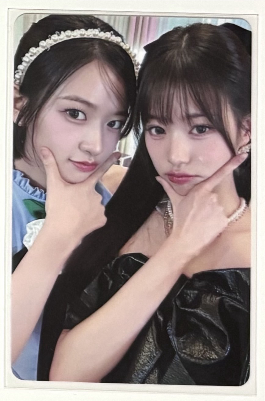 IVE DICON 雜誌卡 - 張員瑛安俞真雙人卡