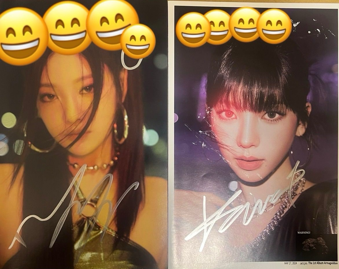 寧藝卓NingNing 親簽