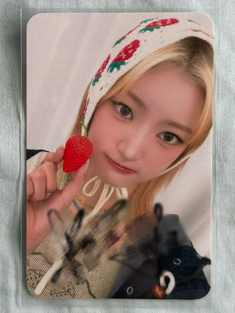 [已預留 勿拍‼️]始玧 記憶糖果 Makestar 2.0特典 草莓Ver.親簽小卡