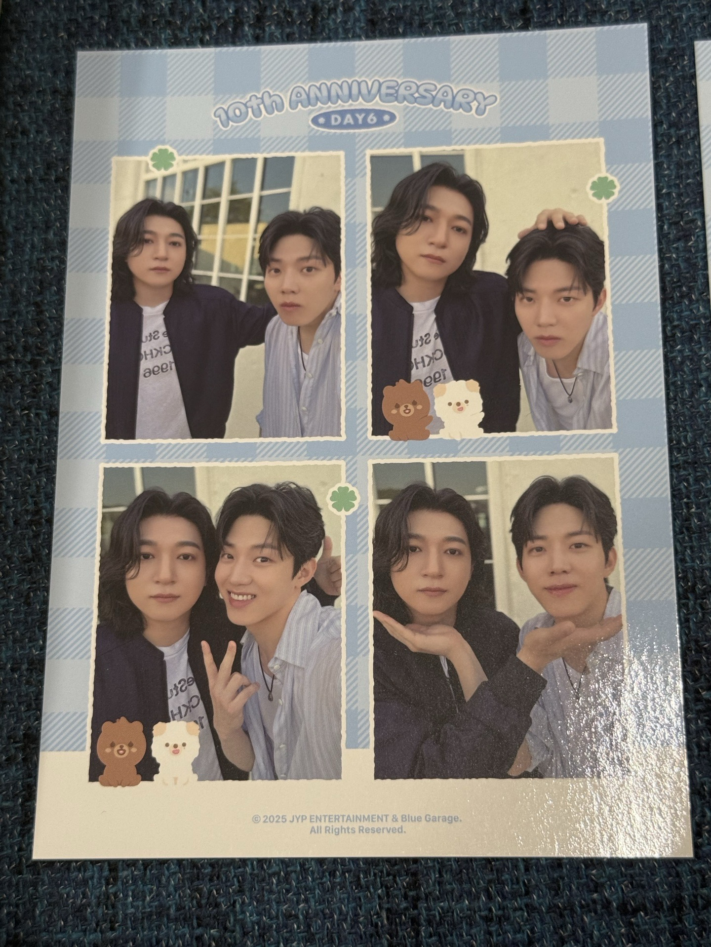 DAY6 墊子 含四格卡 The Decade