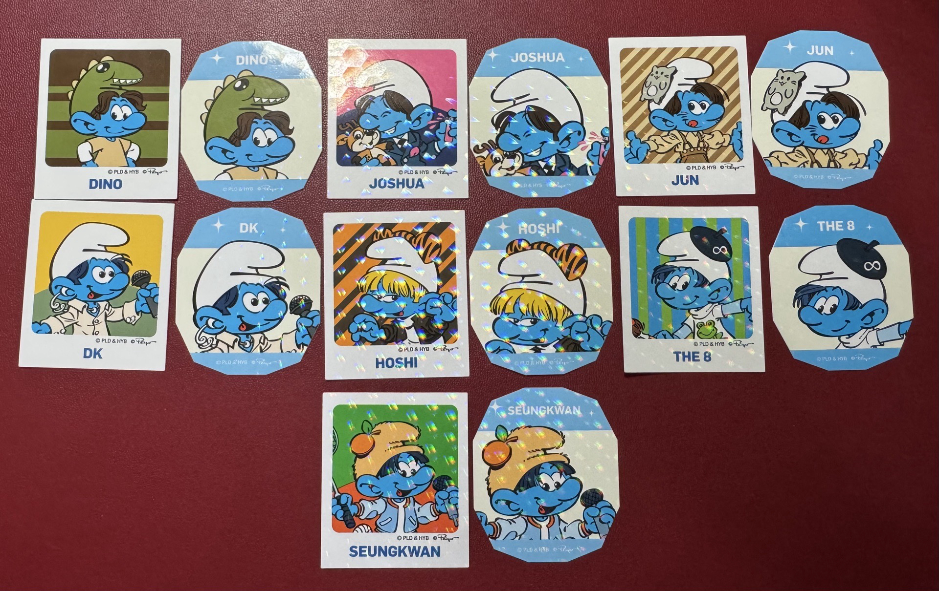 7-11 藍色小精靈貼紙