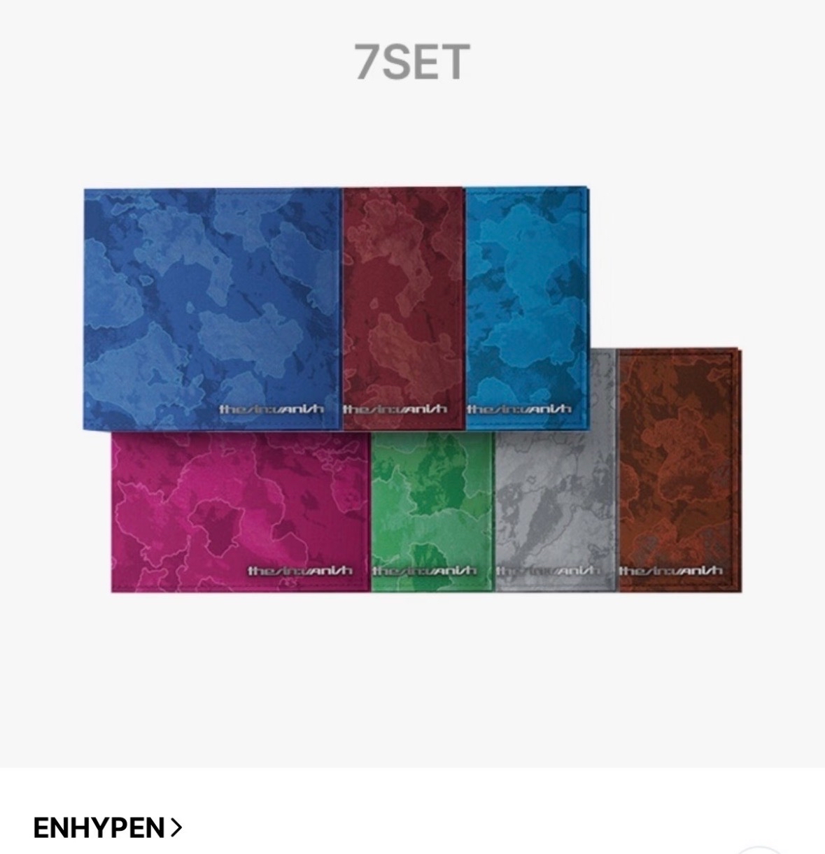 Enhypen mini7 單封