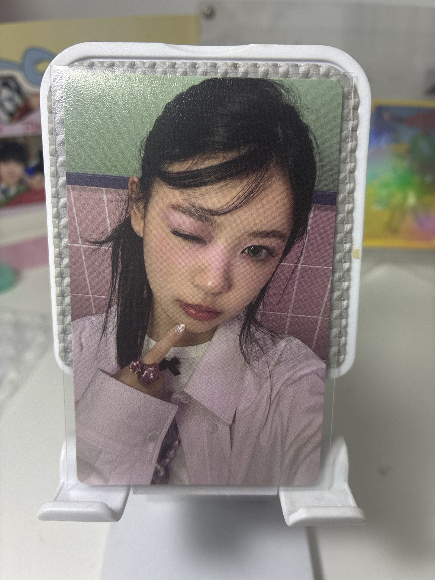 萌花 粉版專輯卡1