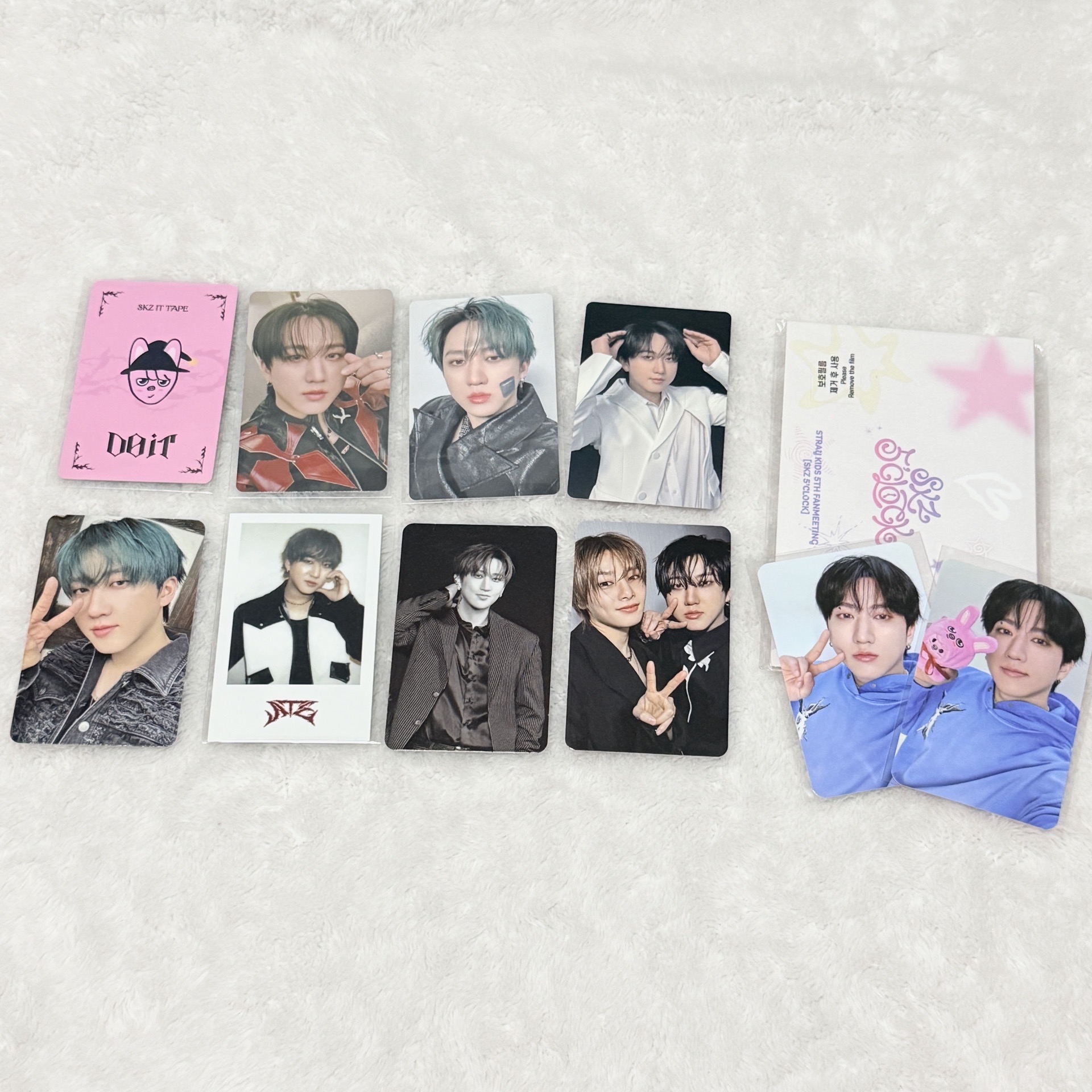 彬盤小卡+5th飯咪立牌