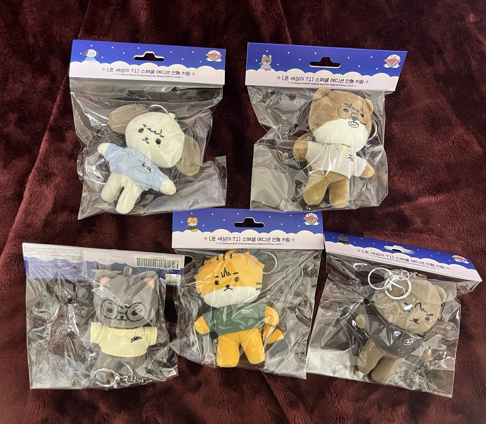 全世界都是T1系列 S娃 全世踢10cm動物娃