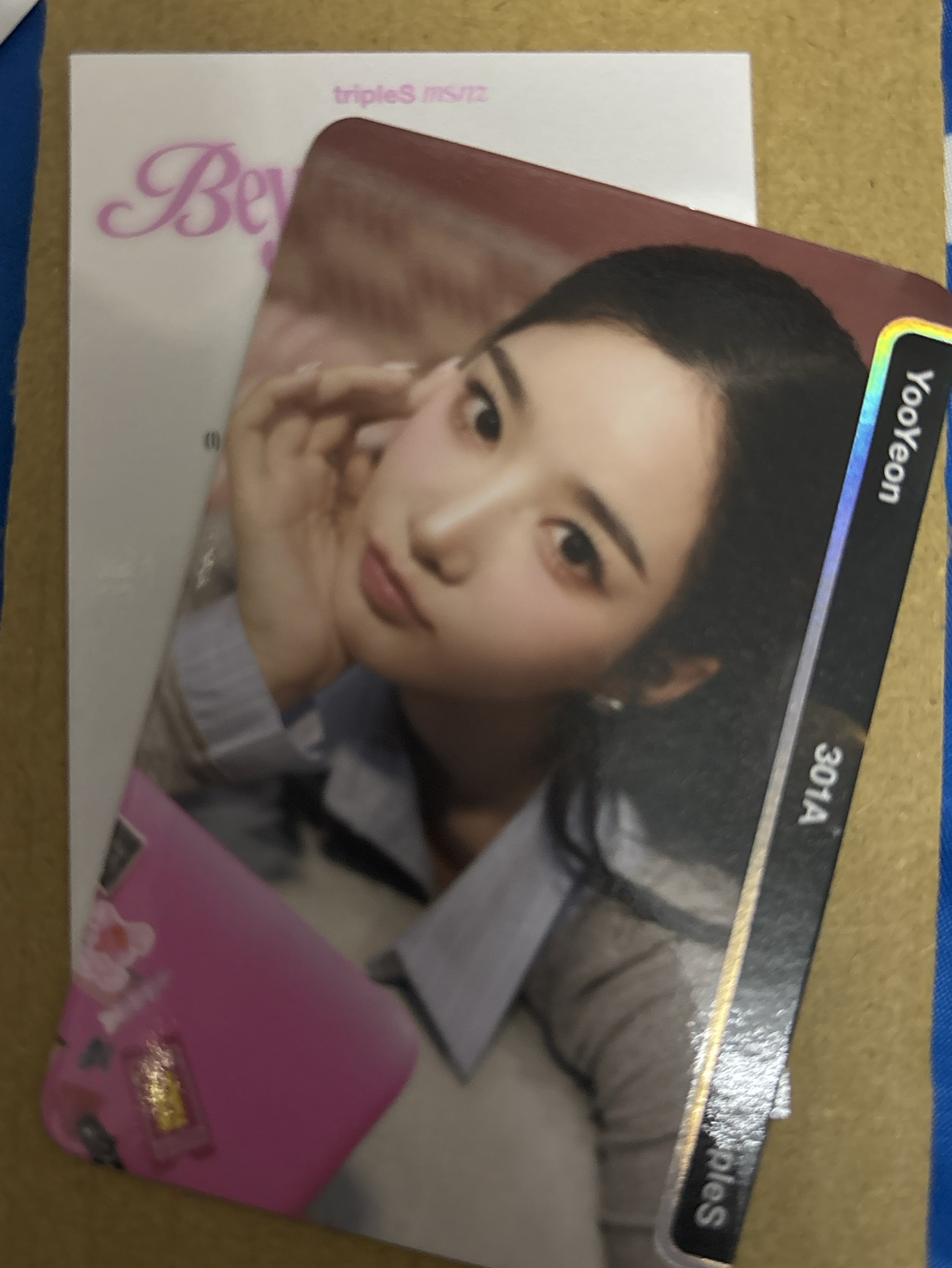 msnz<Beyond Beauty> 專輯卡 OMA