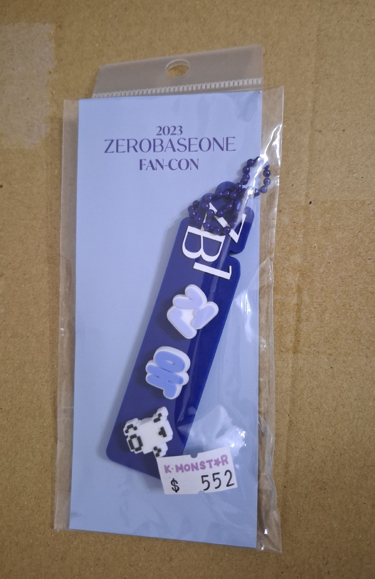 ZB1 2023出道Fancon朴乾旭場週鑰匙圈吊飾