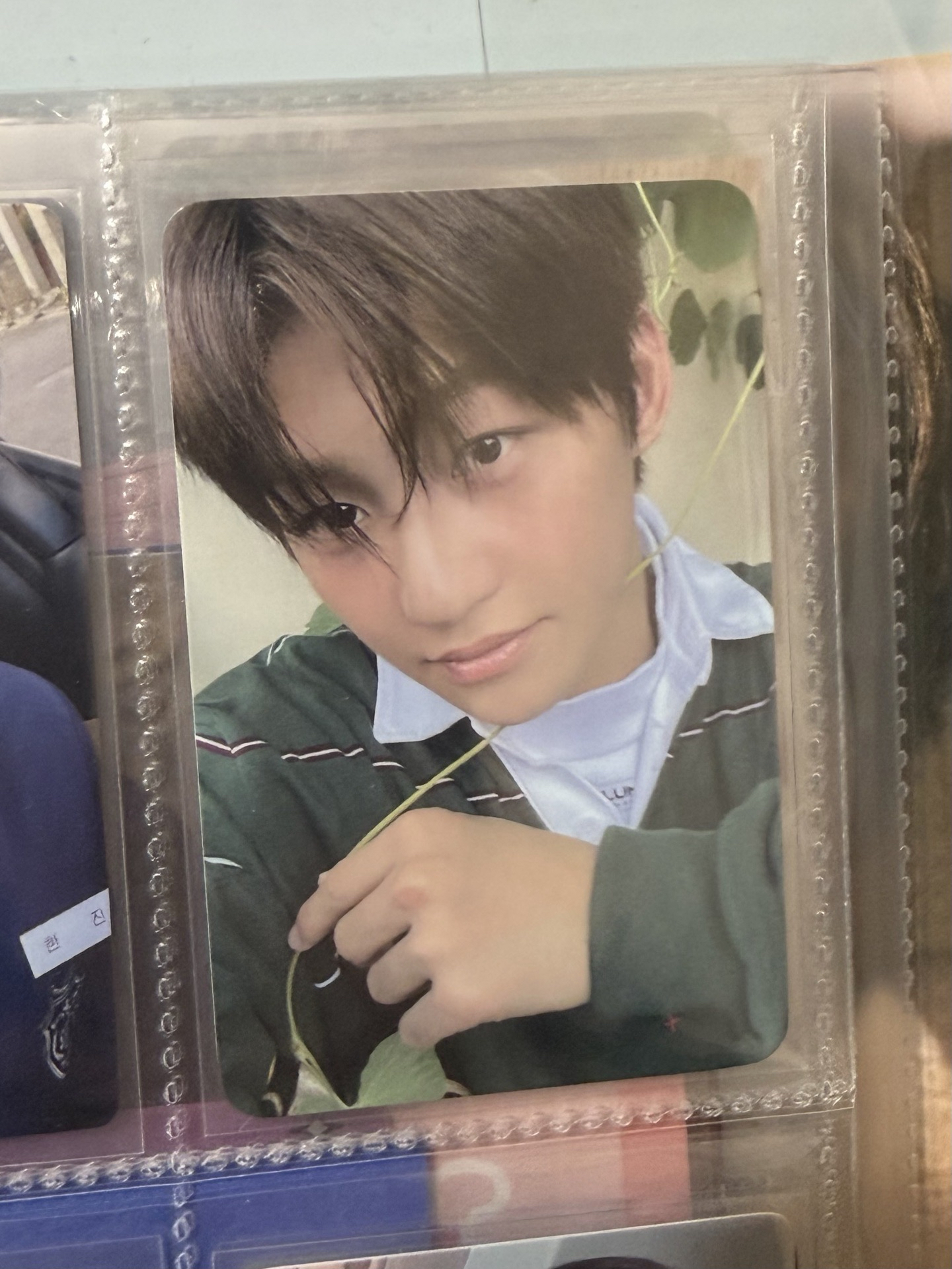 Sparkling Blue sw 1.0 簽售卡 韓志薰 jihoon