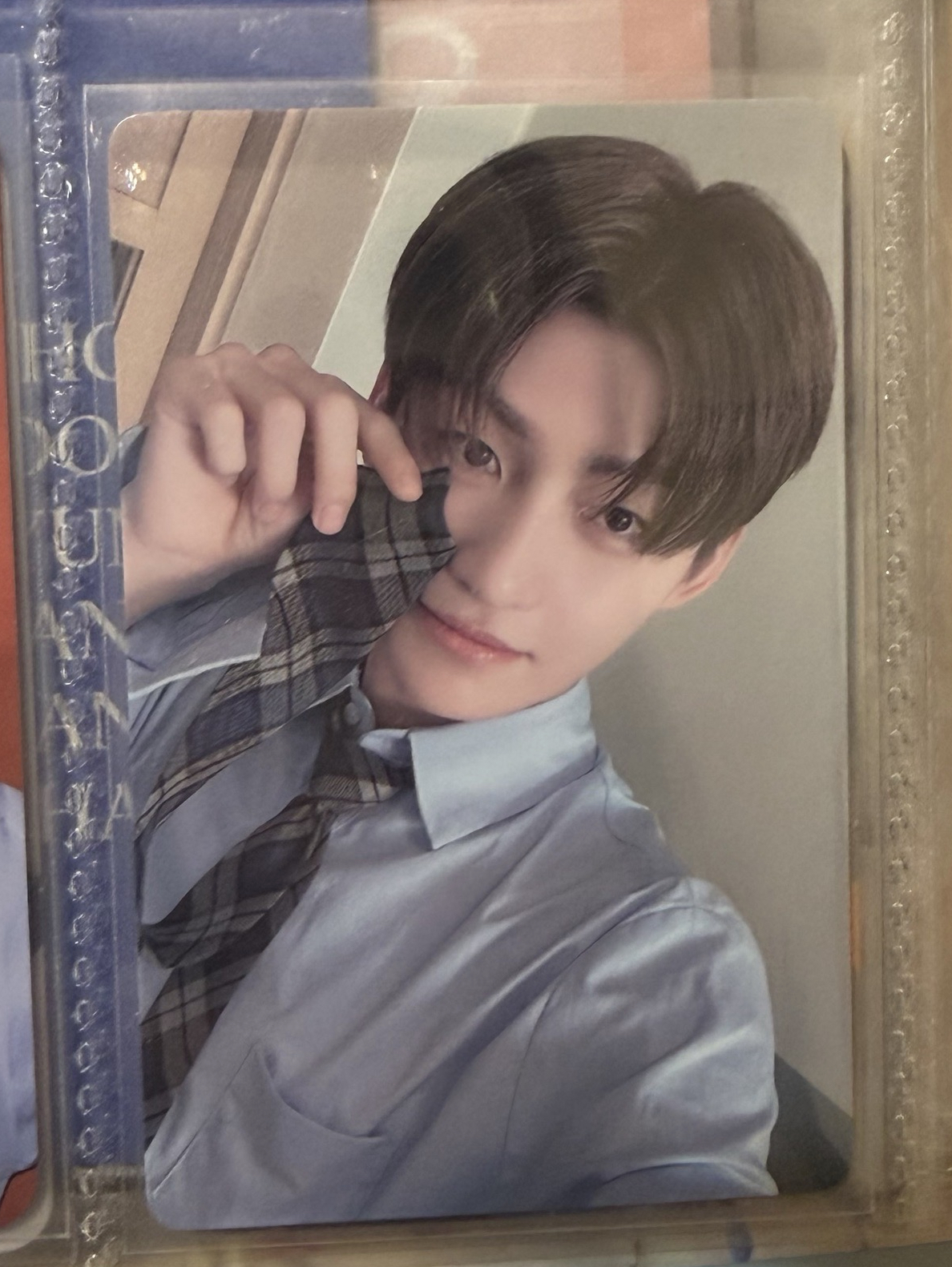 Sparkling Blue yzy 2.0 簽售卡 韓志薰 jihoon