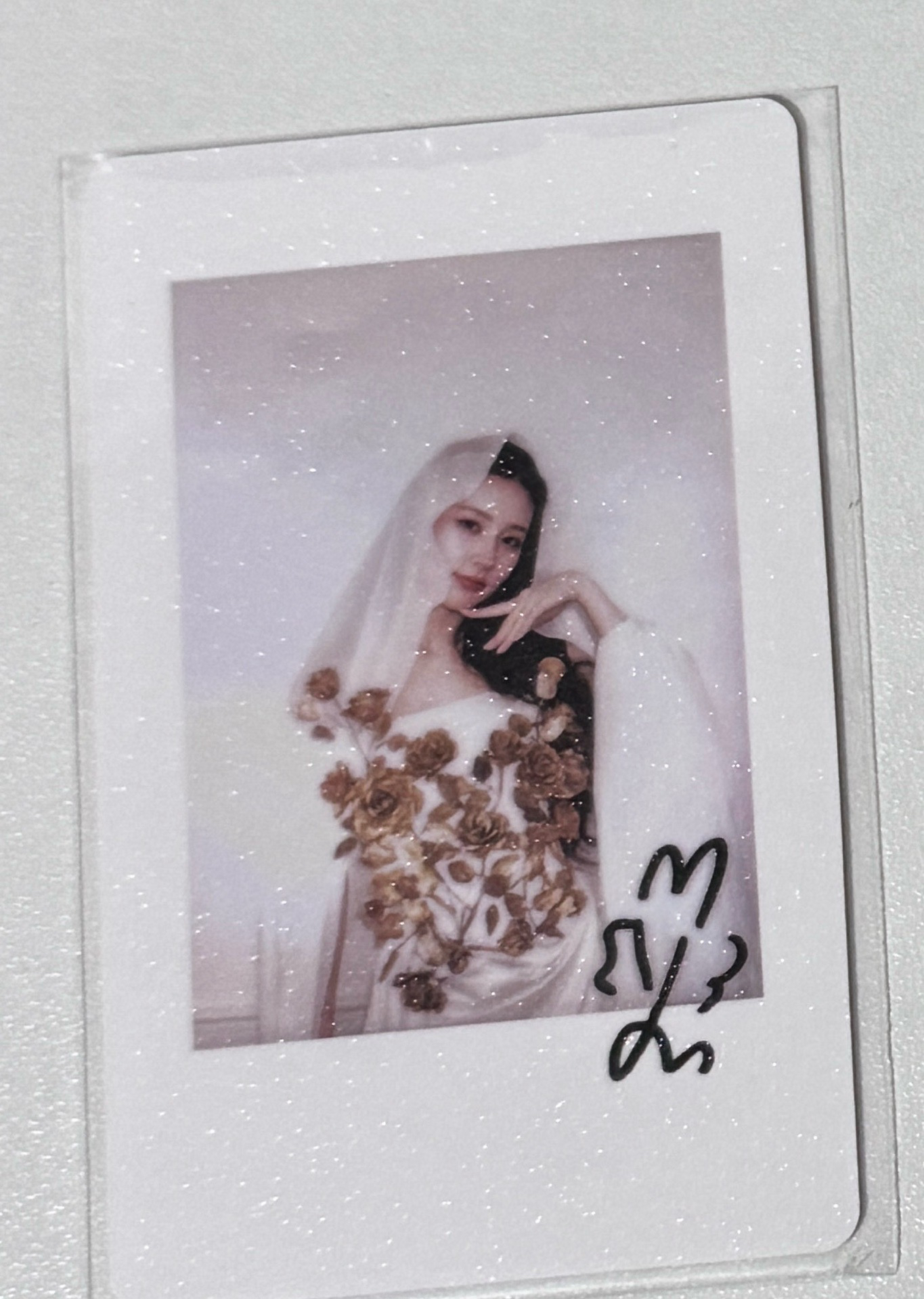 婚紗面姐拍立得