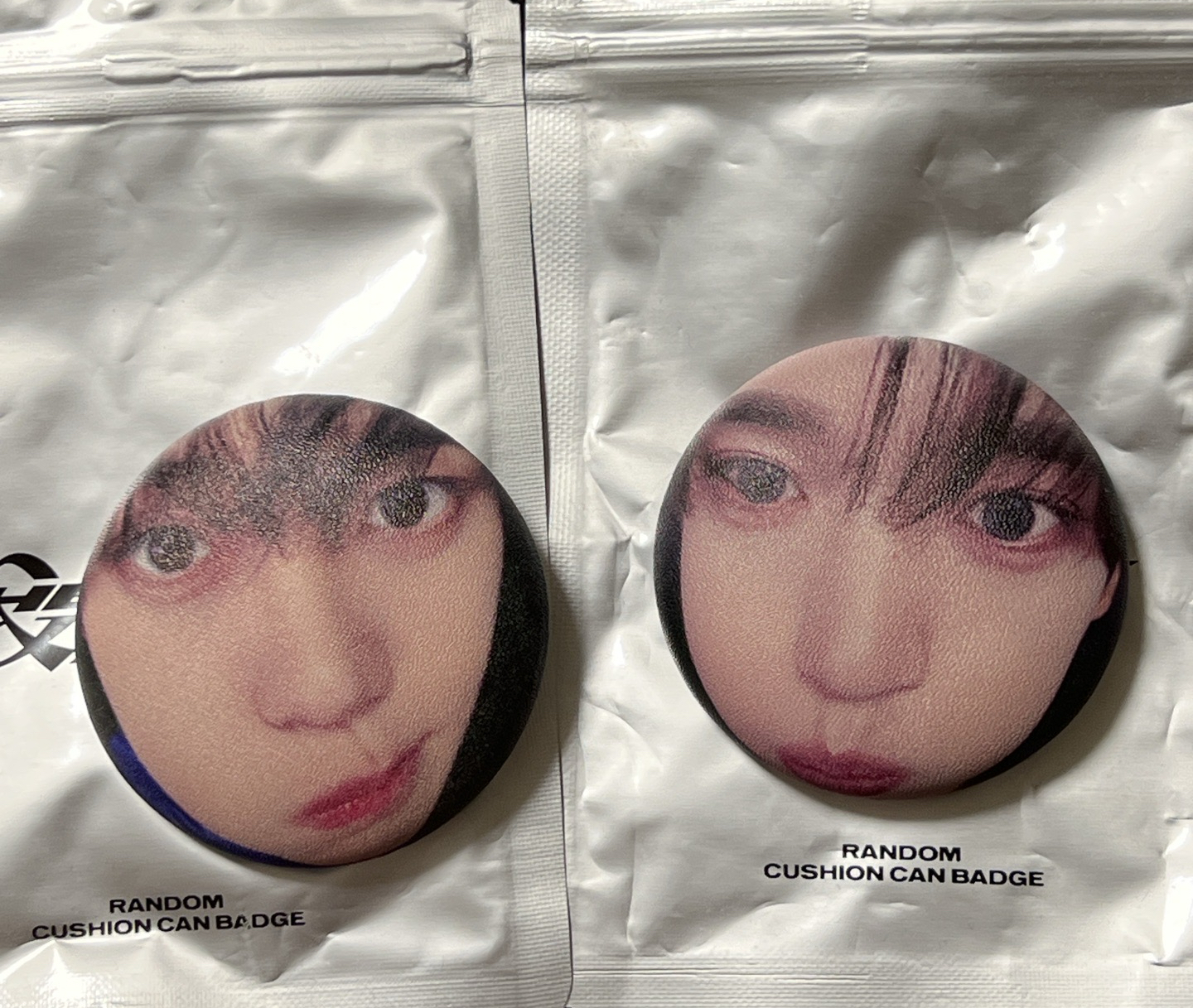 二巡 大頭軟軟嘟嘴徽章 金奎彬 韓維辰