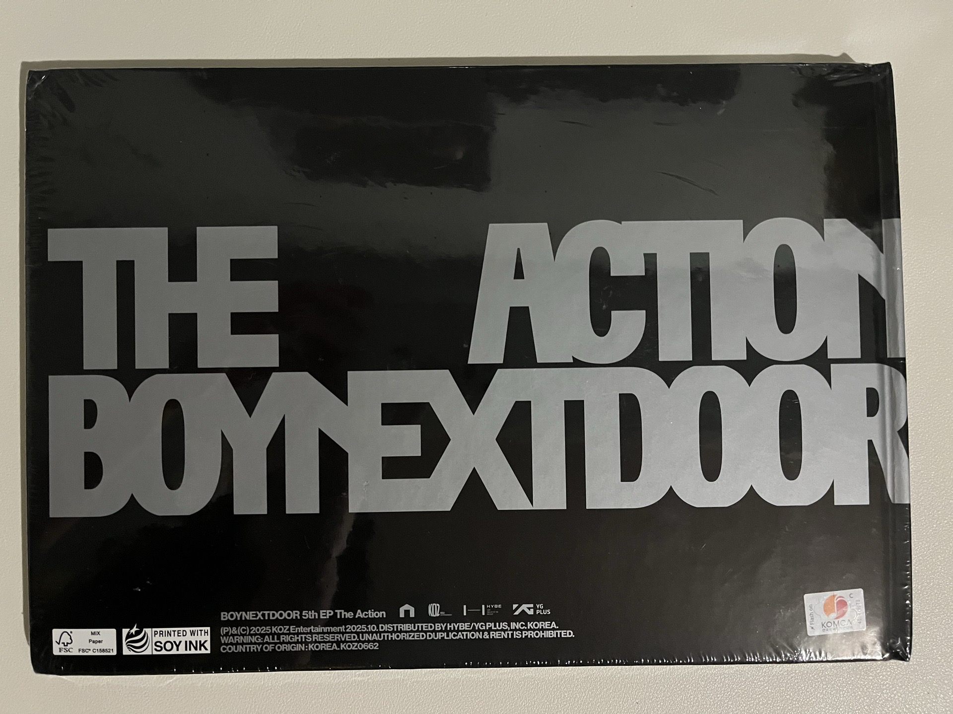 The Action Pause 未拆專