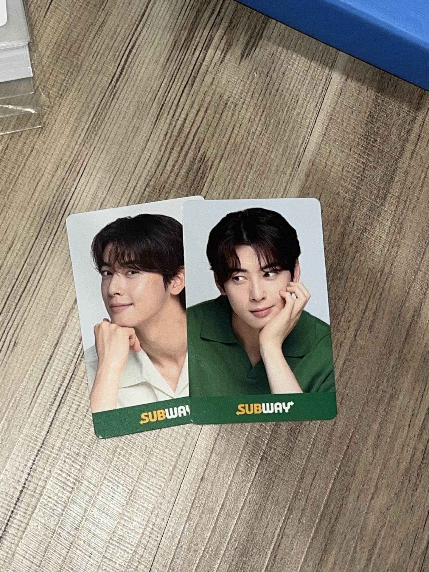 車銀優subway代言卡