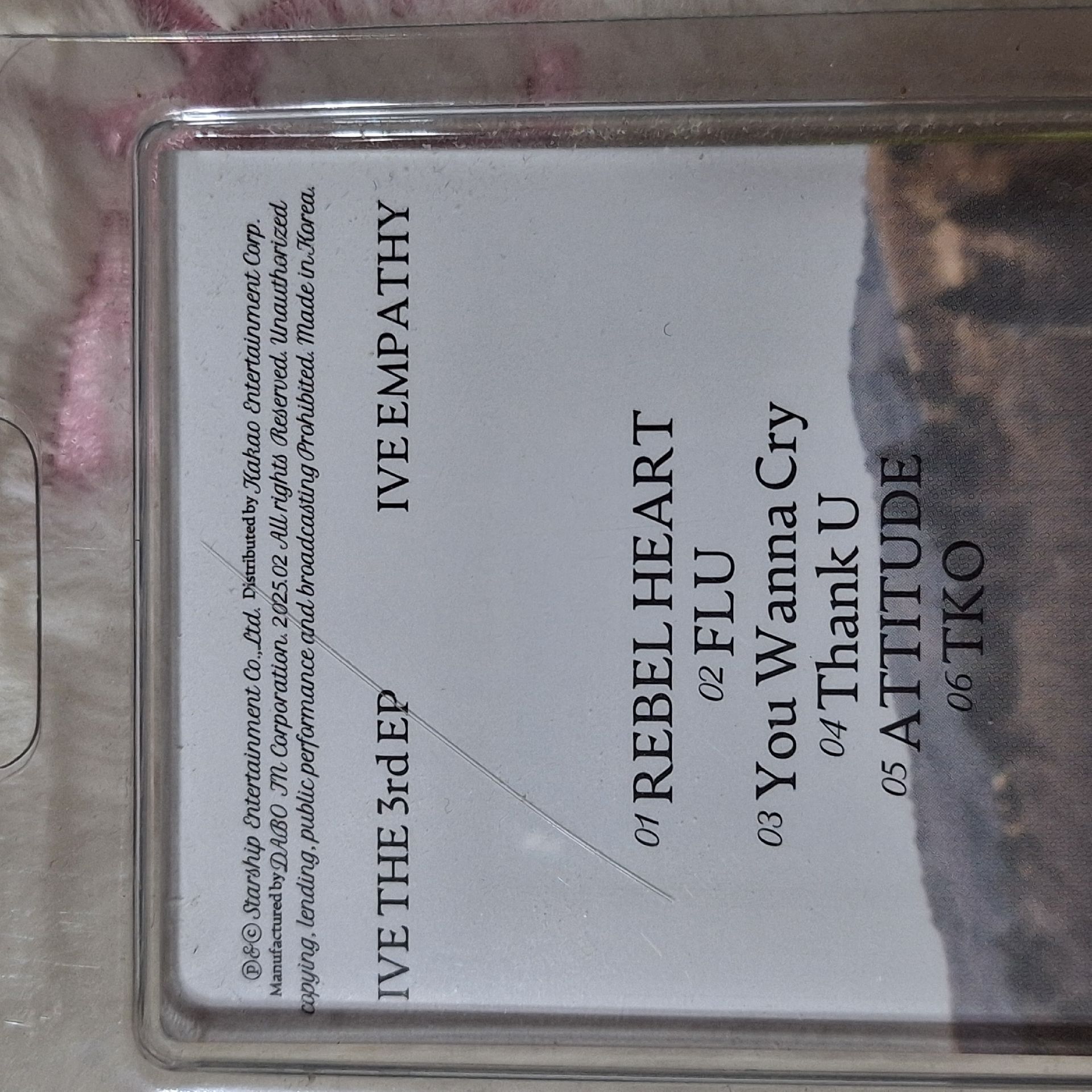 EMPATHY 電子專員+小卡（電子專背後有劃痕）•未掃