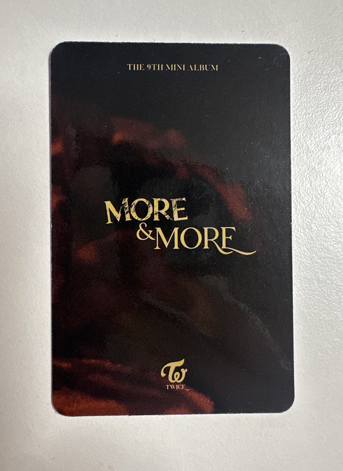 Twice 子瑜 More&more 第九張專輯小卡