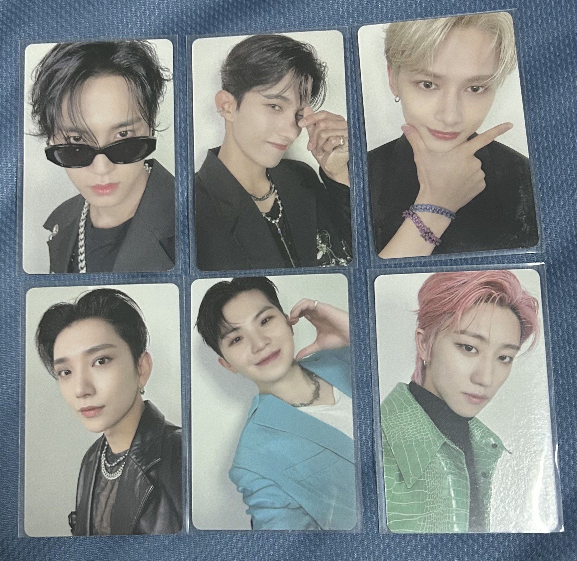 seventeen the name黑版小卡 六張不拆