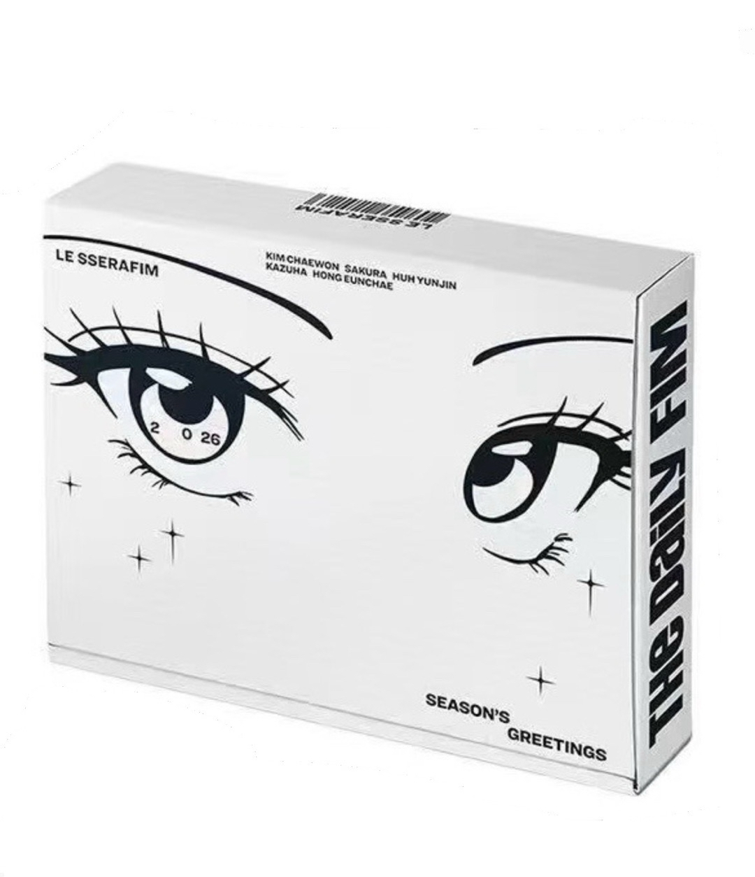 Lesserafim 2026年曆個人set