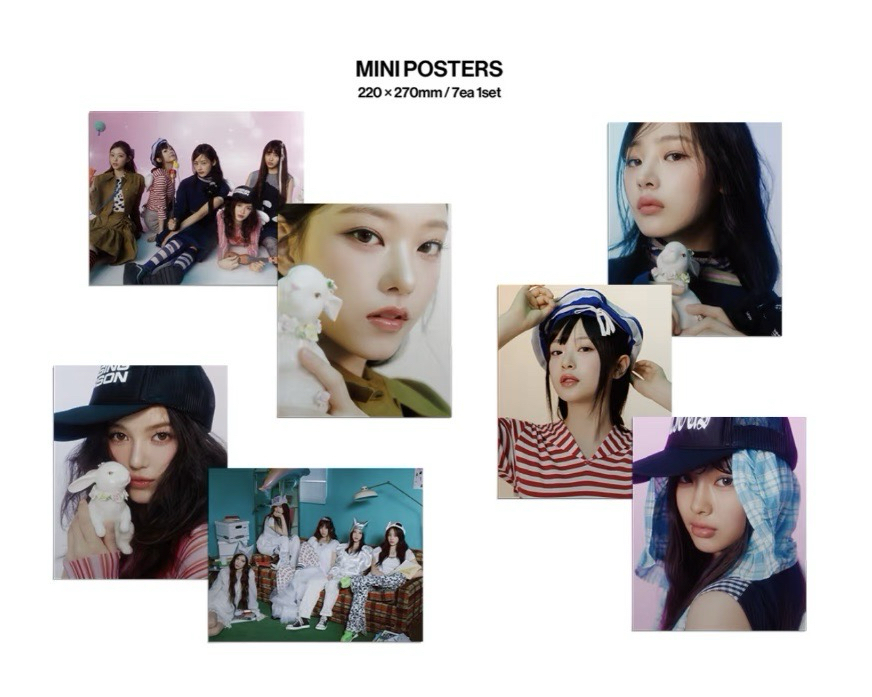 NewJeans 2025年曆空專