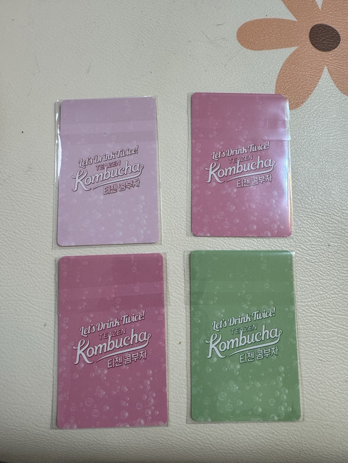 TWICE康普茶小卡