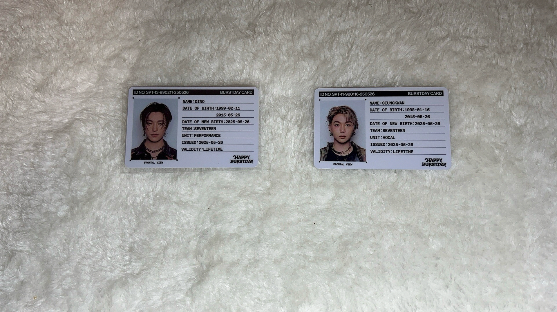 Seventeen 正五小卡