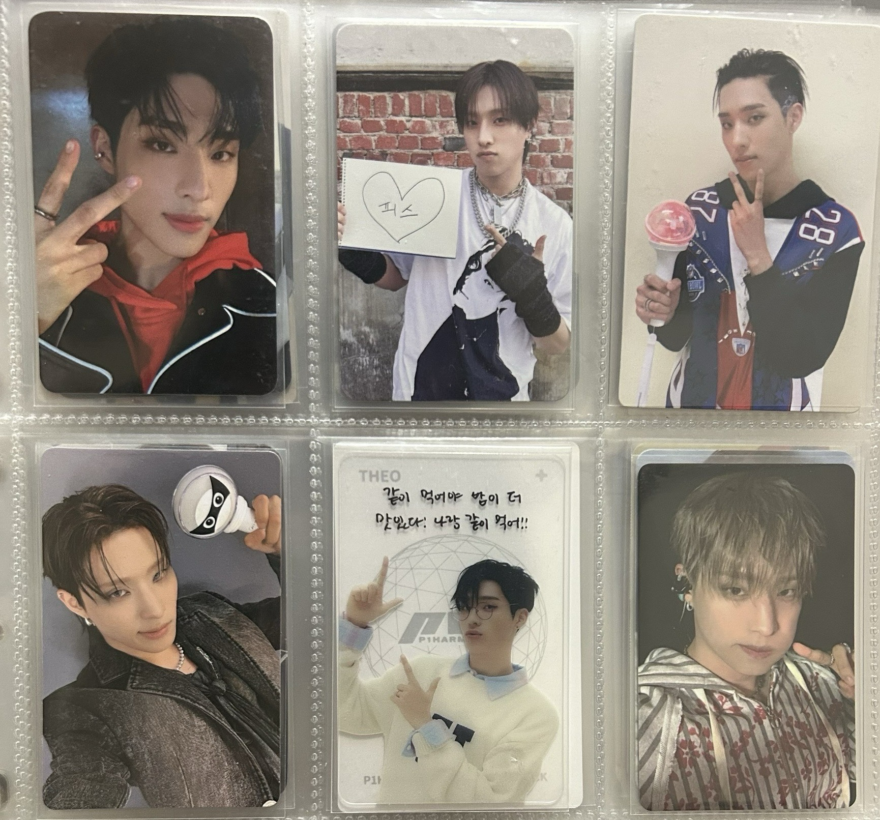P1Harmony KEEHO THEO INTAK小卡區