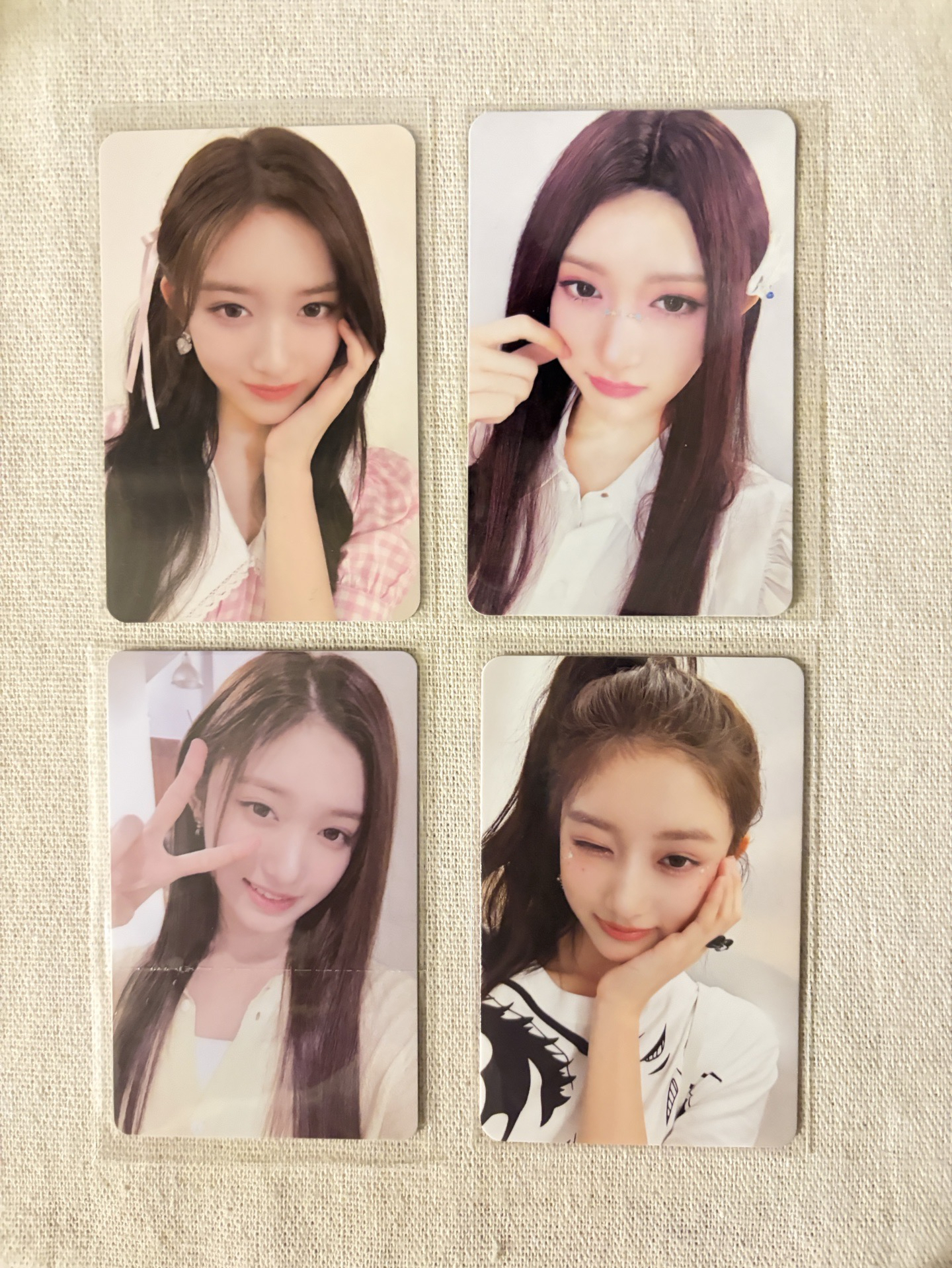 IVE 安秋栗瑞小卡盤