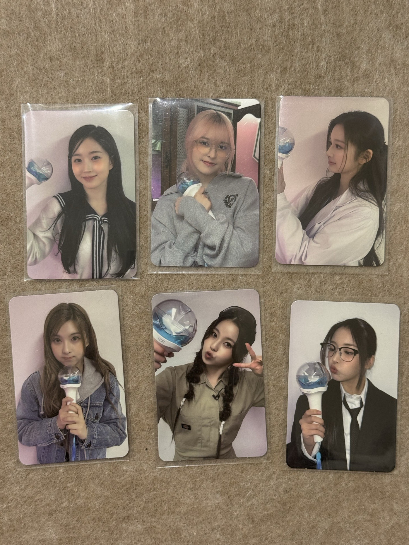 NMIXX手燈卡 一套6張 不拆