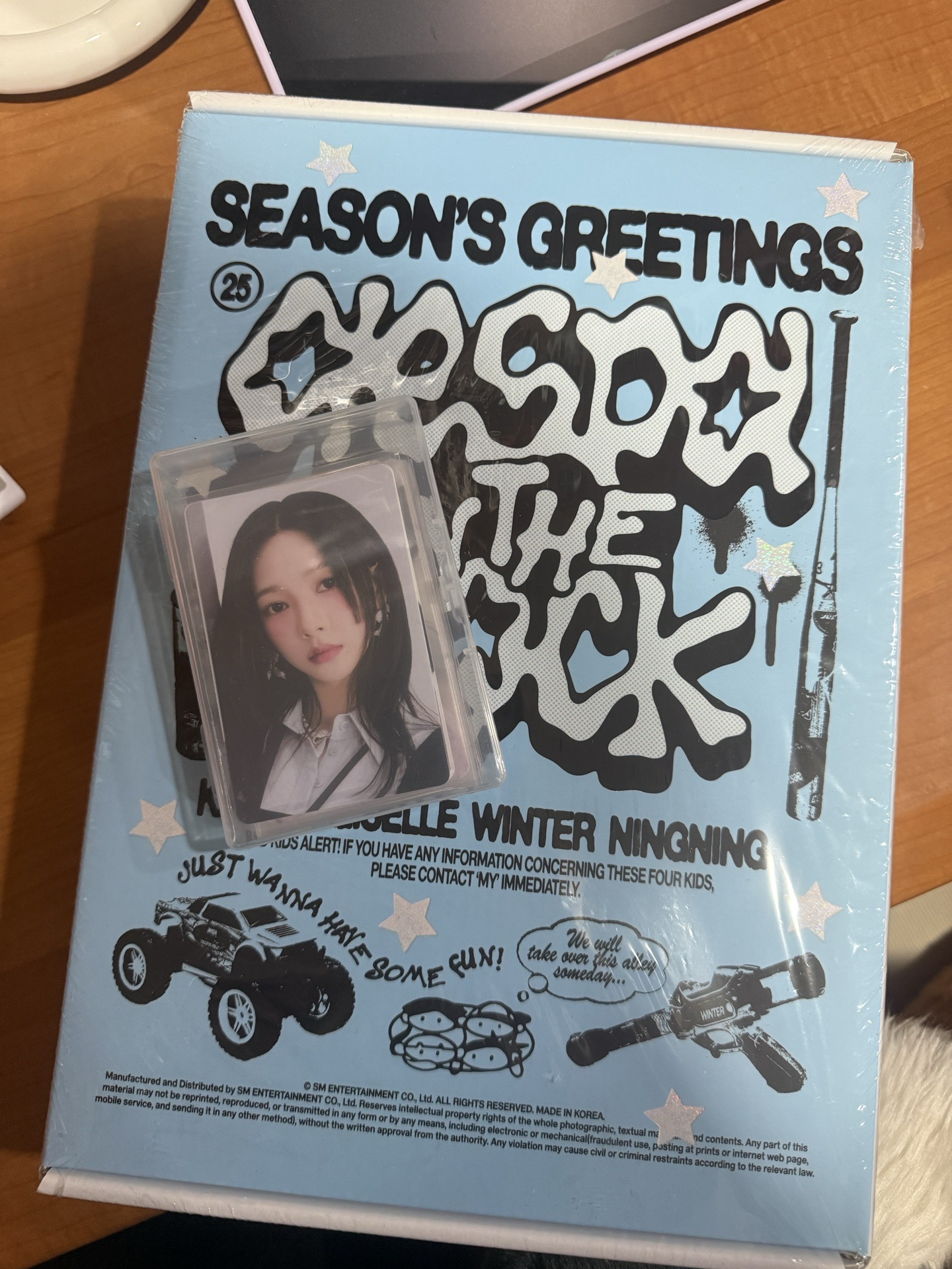 AESPA 2025年曆 含SM特典