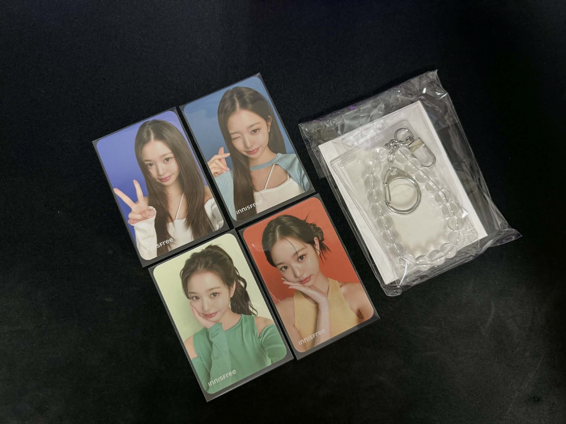 員瑛Innisfree代言卡