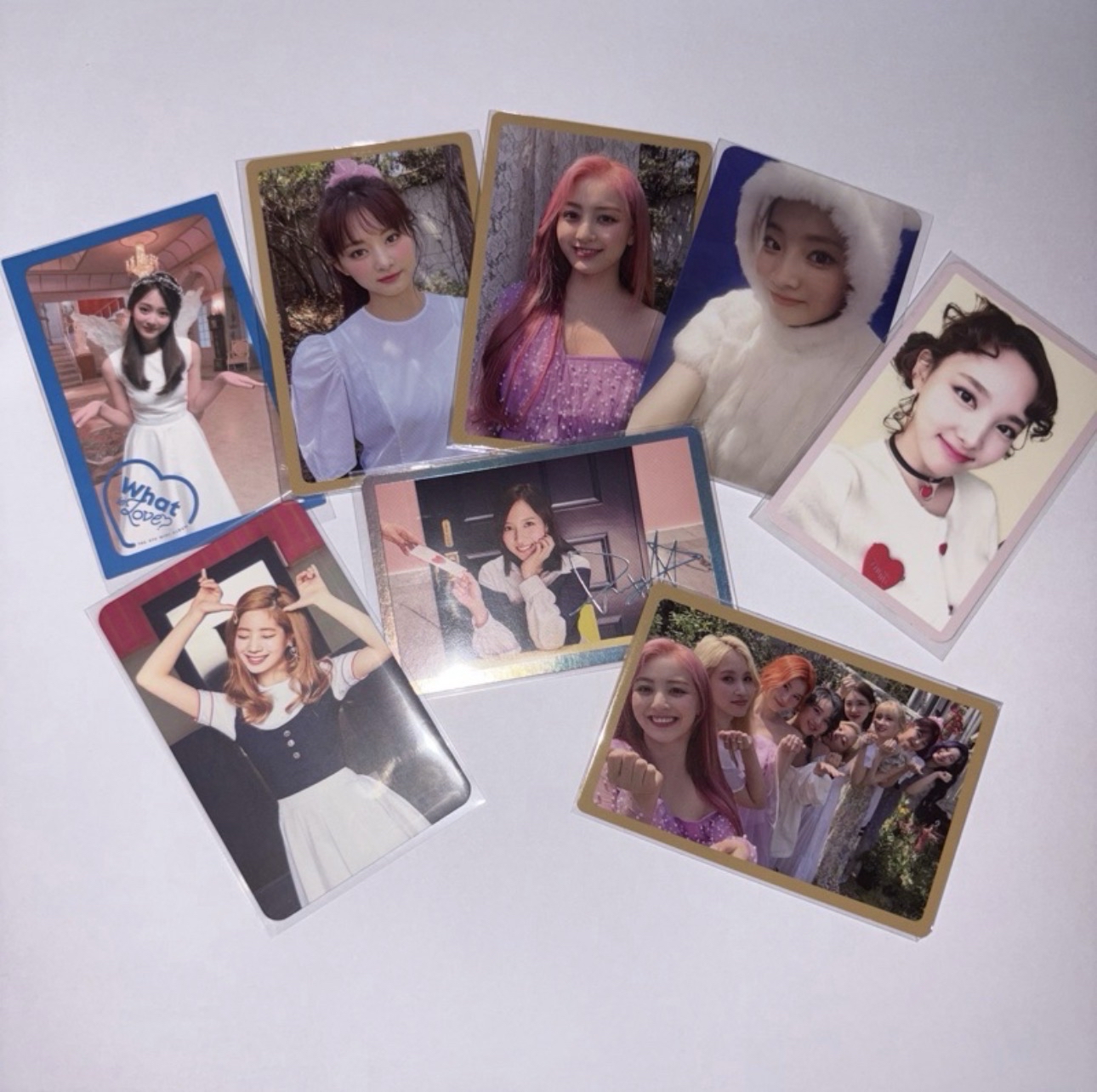 Twice 子瑜/ 志效/ 多賢/ 娜璉/ Mina/ 團體 小卡